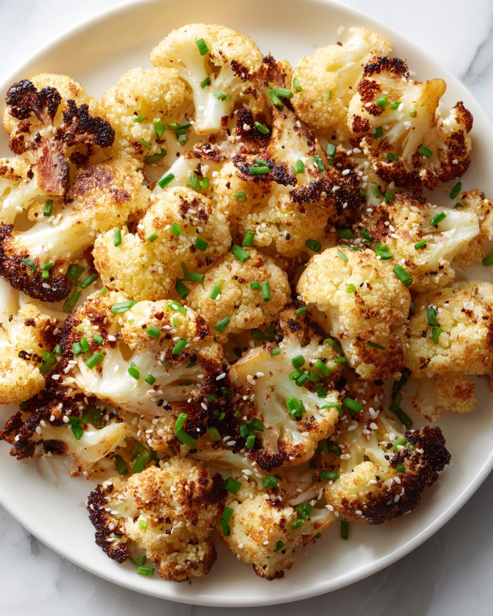 Sweet Spicy Baked Cauliflower Recipe - Recipe Image