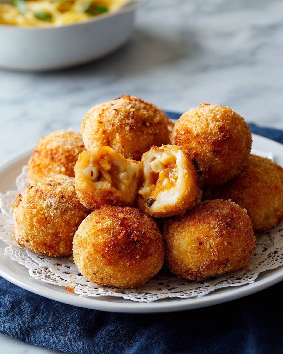 Cheesy Sicilian Arancini Balls Recipe - Recipe Image