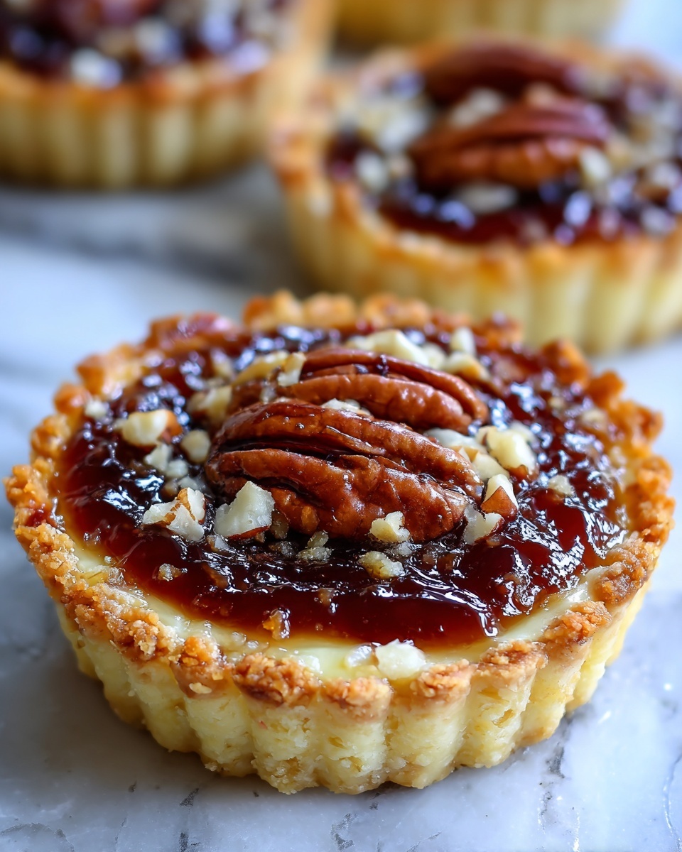 Decadent German Chocolate Pecan Pie Bites Recipe - Recipe Image