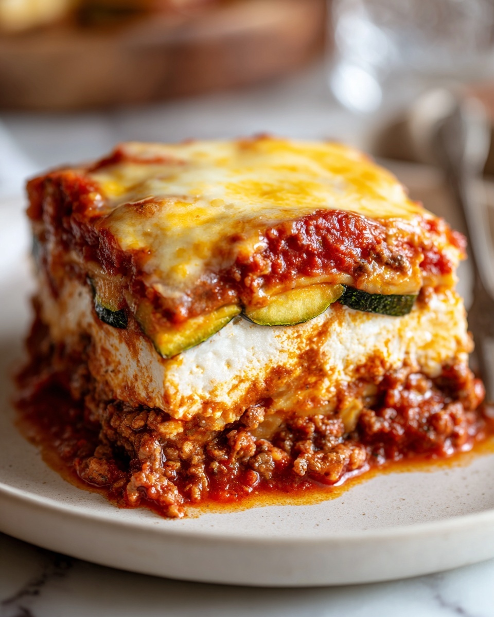 Zucchini Noodle Lasagna Recipe - Recipe Image