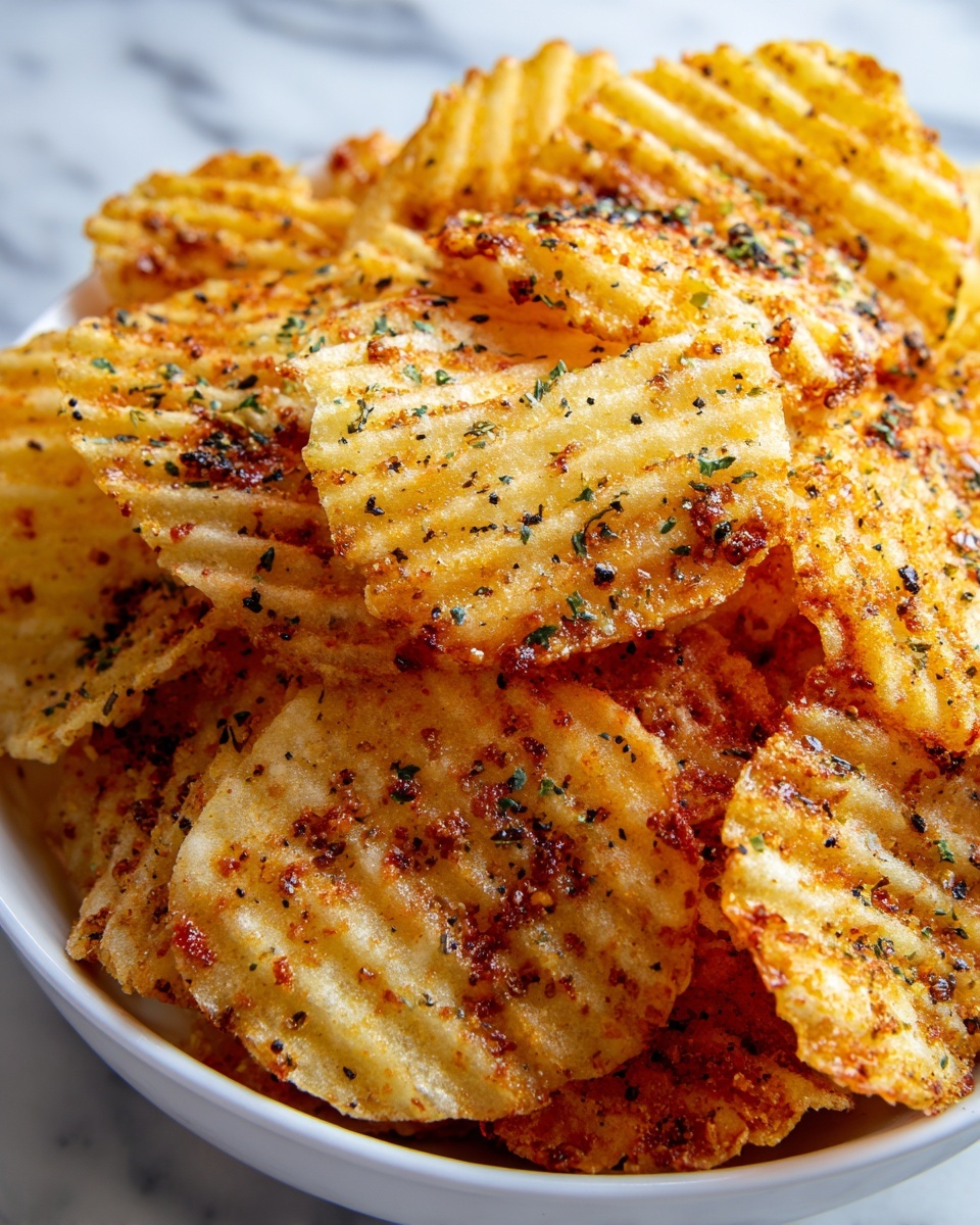 Air Fryer Spicy Dill Pickle Chips Recipe - Recipe Image