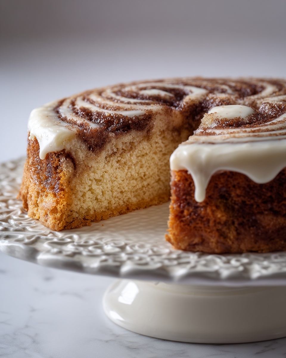 Cinnamon Roll Cake Recipe - Recipe Image