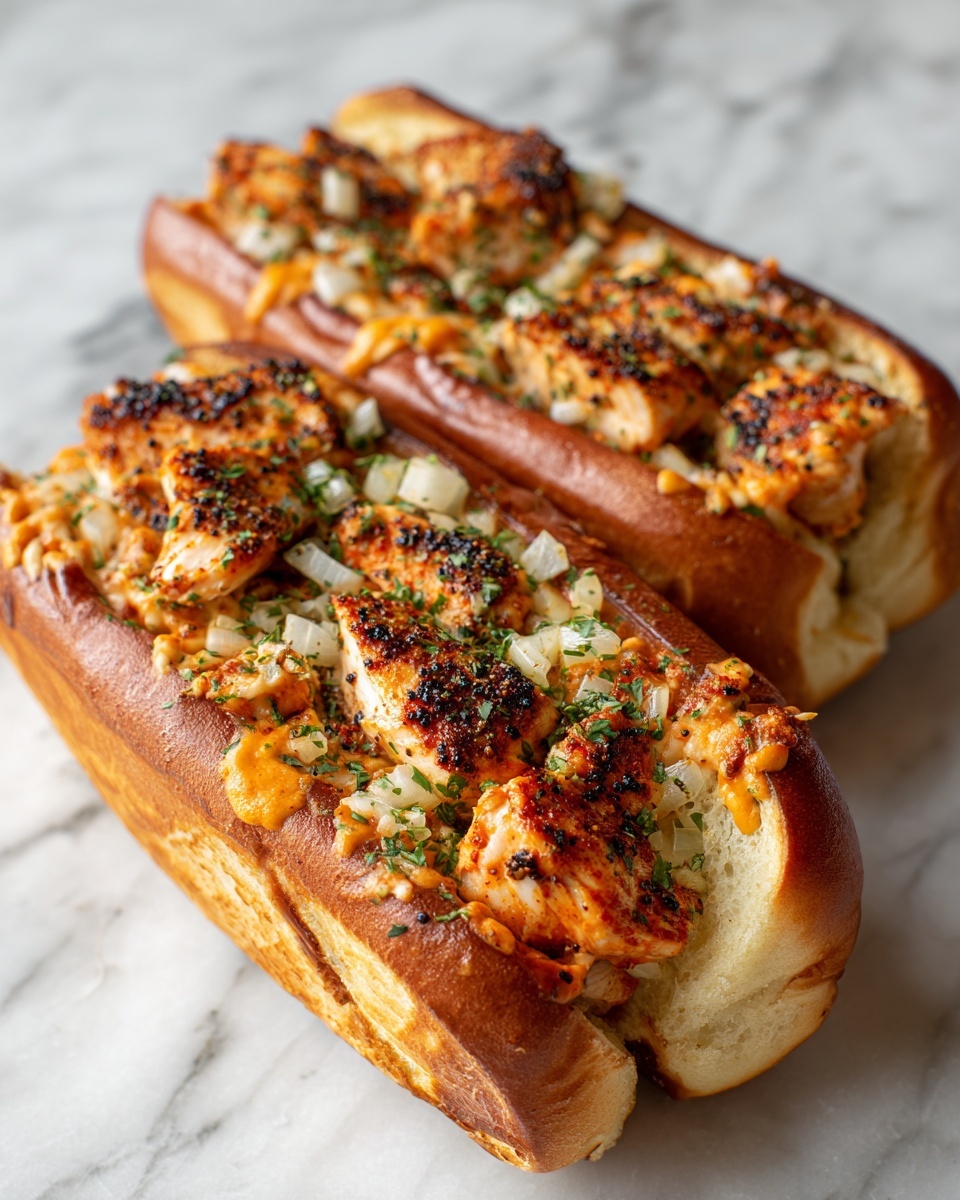 Chicken Cheese Steak Sandwiches Recipe - Recipe Image