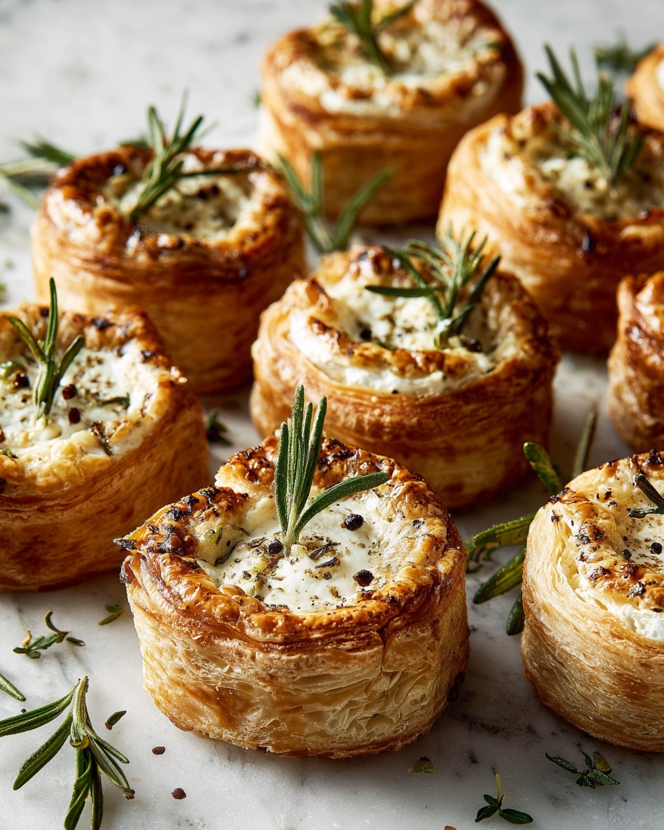 Brie and Jam Puff Pastry Bites Recipe - Recipe Image