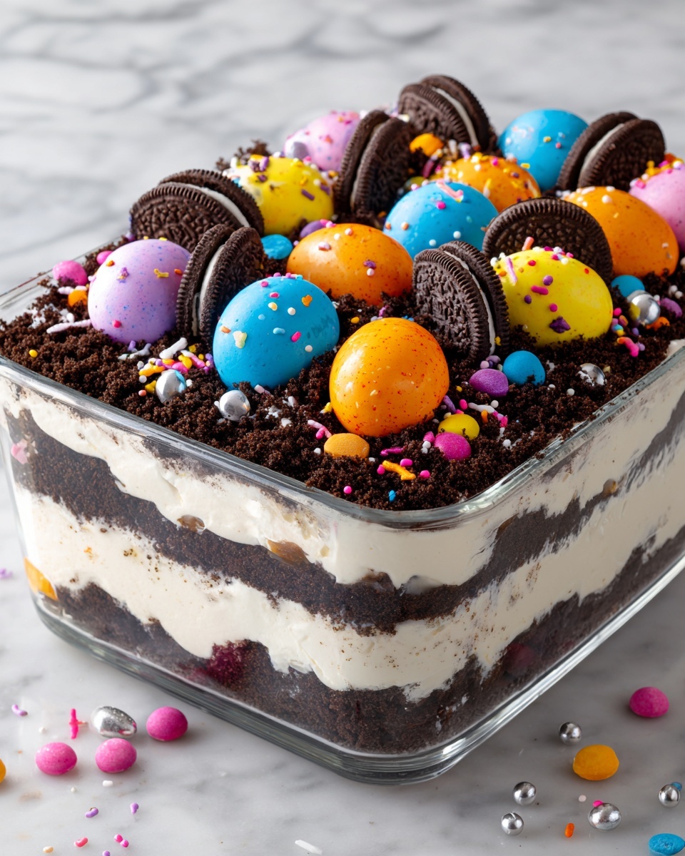 Easter Dirt Cake Recipe - Recipe Image