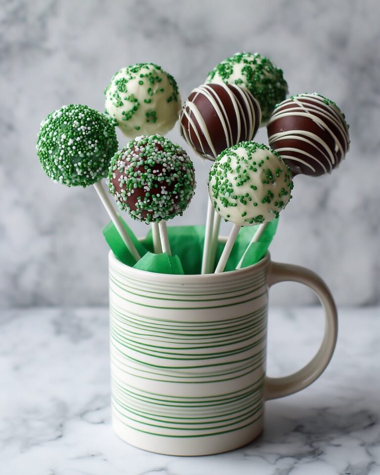 St. Patrick’s Day Cake Pops Recipe