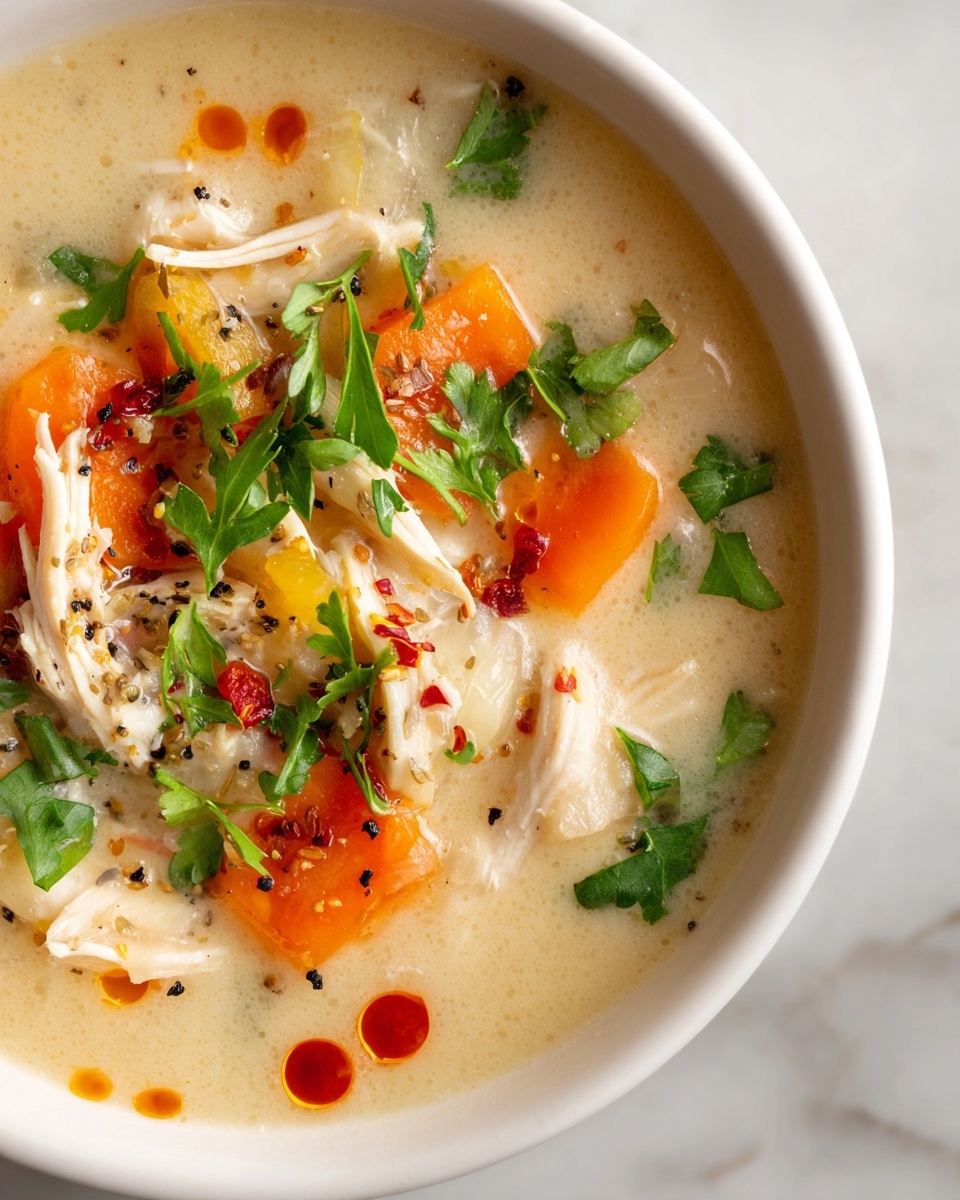 Crockpot Creamy Chicken and Potato Soup Recipe - Recipe Image