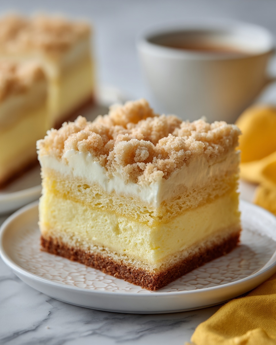 Lemon Cream Cheese Coffee Cake Recipe - Recipe Image