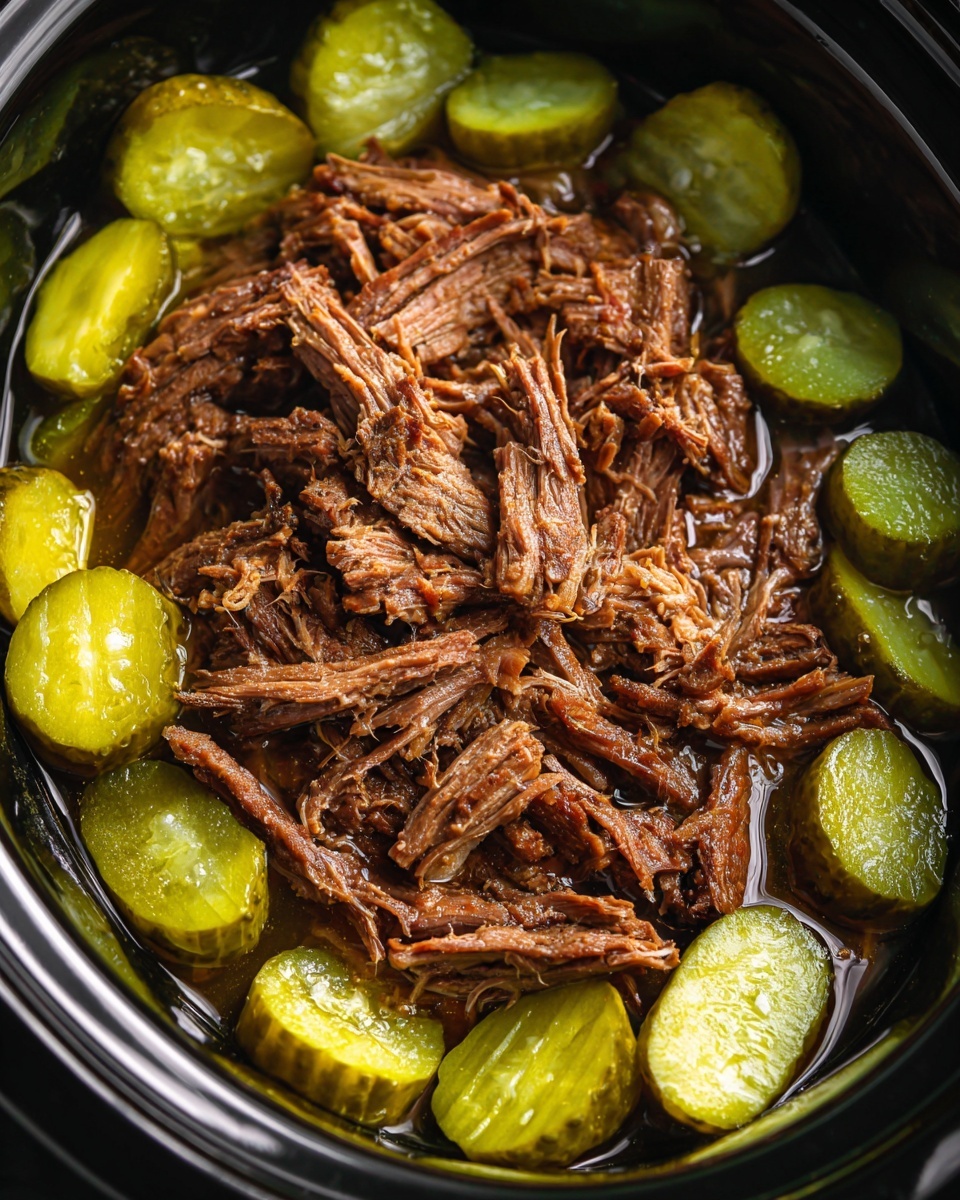 Tender Pickle-Infused Pot Roast Recipe - Recipe Image