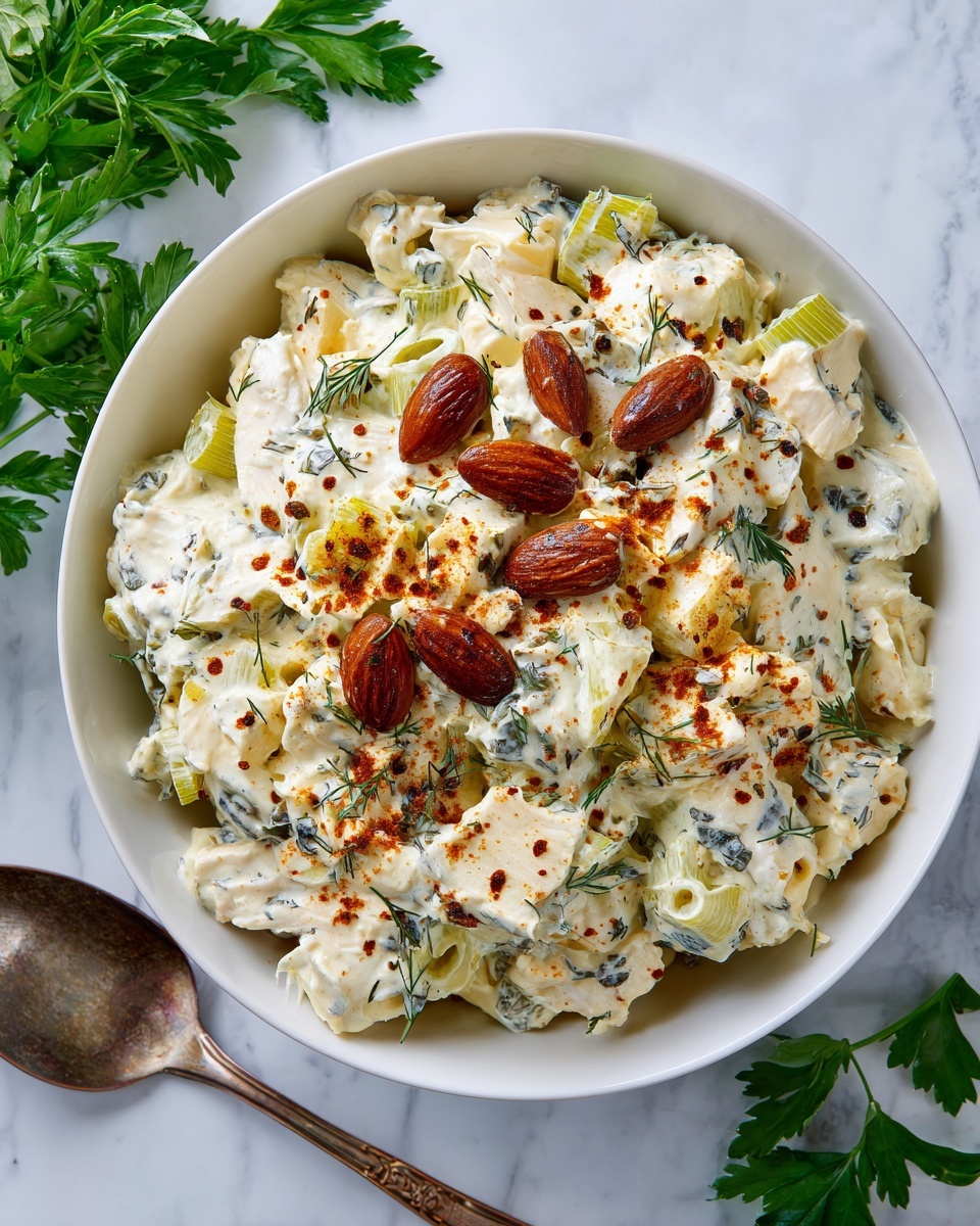 Creamy Cajun Spiced Chicken Salad Recipe - Recipe Image