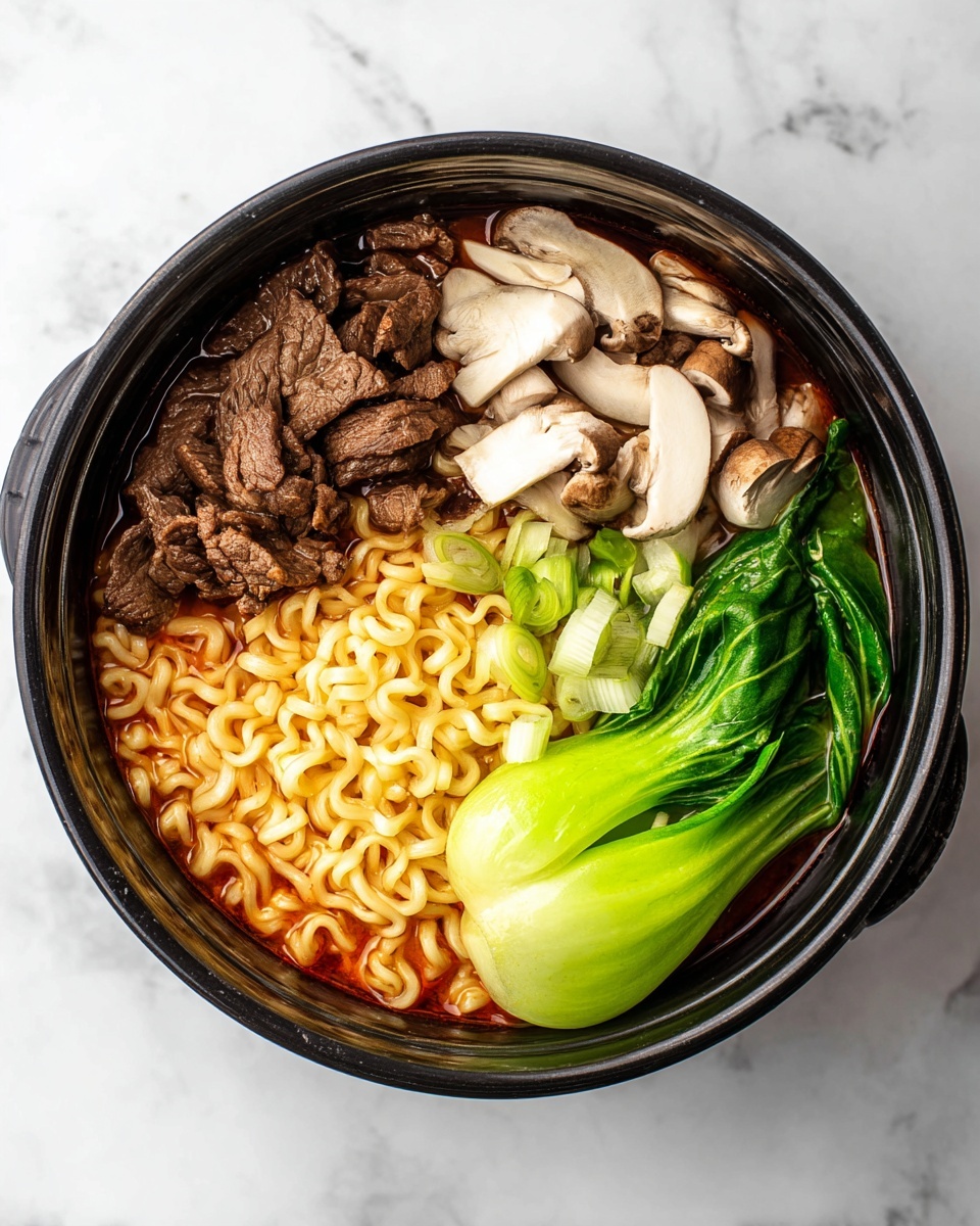 Slow Cooker Curry Ramen with Beef Recipe - Recipe Image