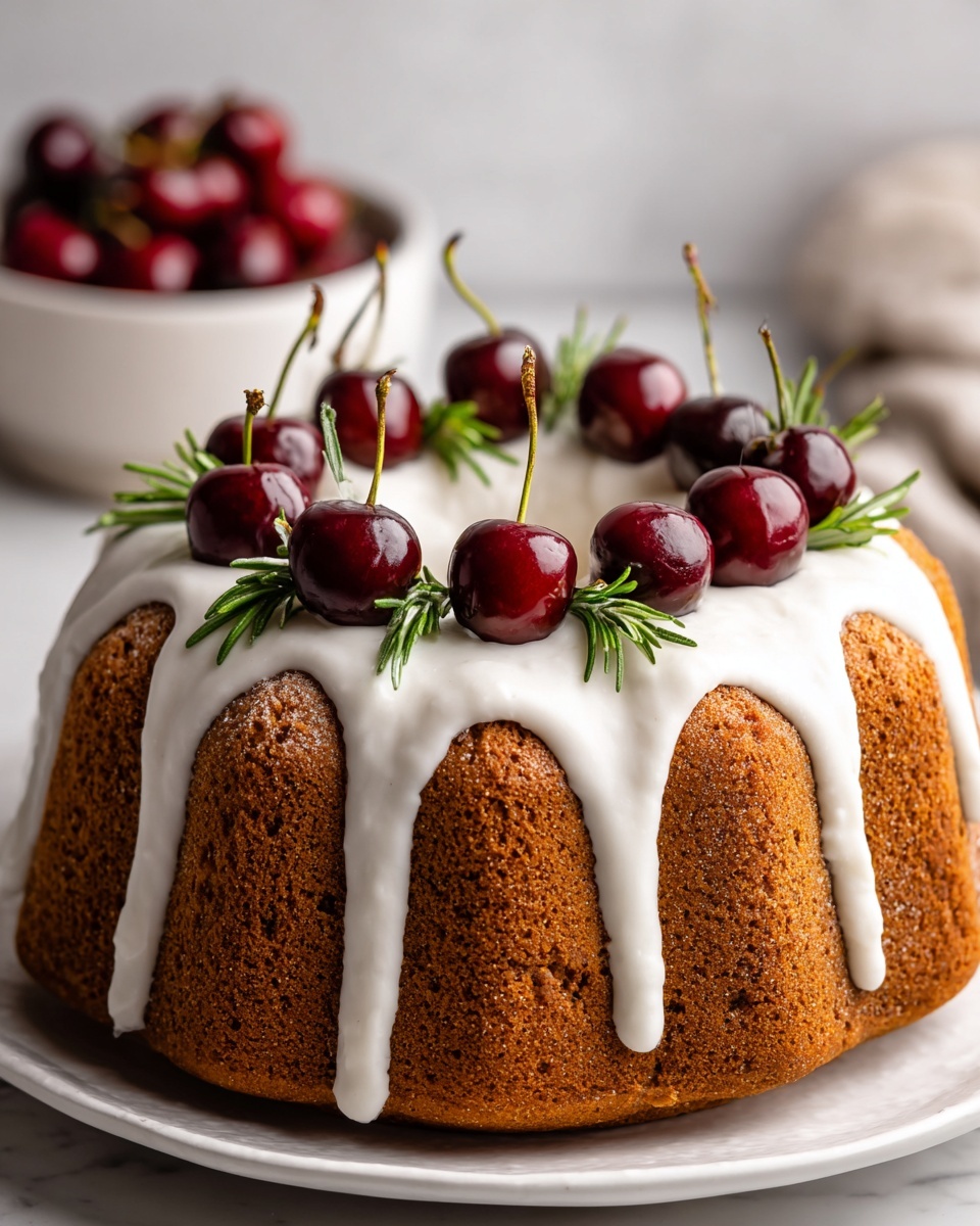 Cherry Bundt Cake Recipe - Recipe Image