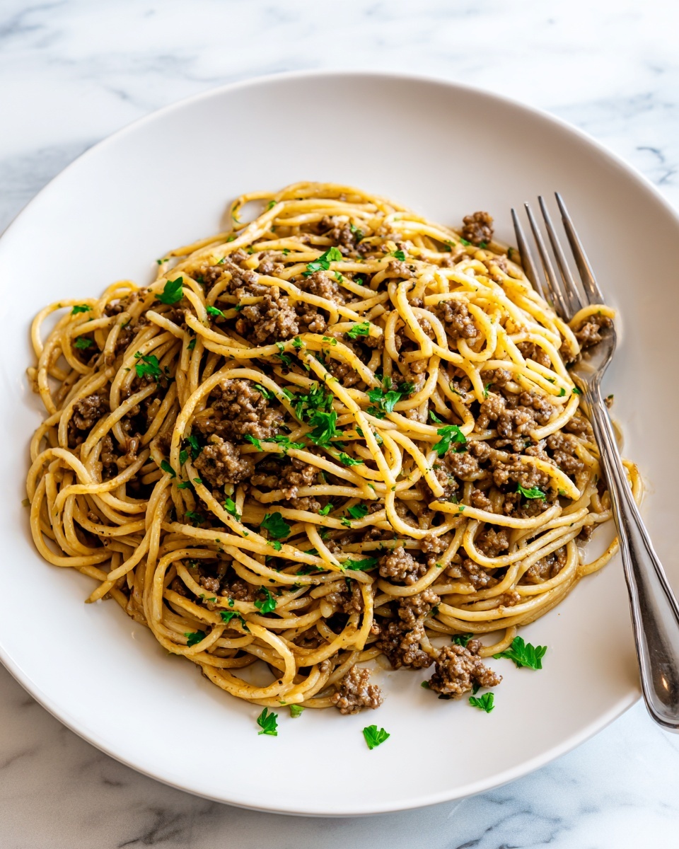 Spaghetti with Tuna and Capers Recipe - Recipe Image