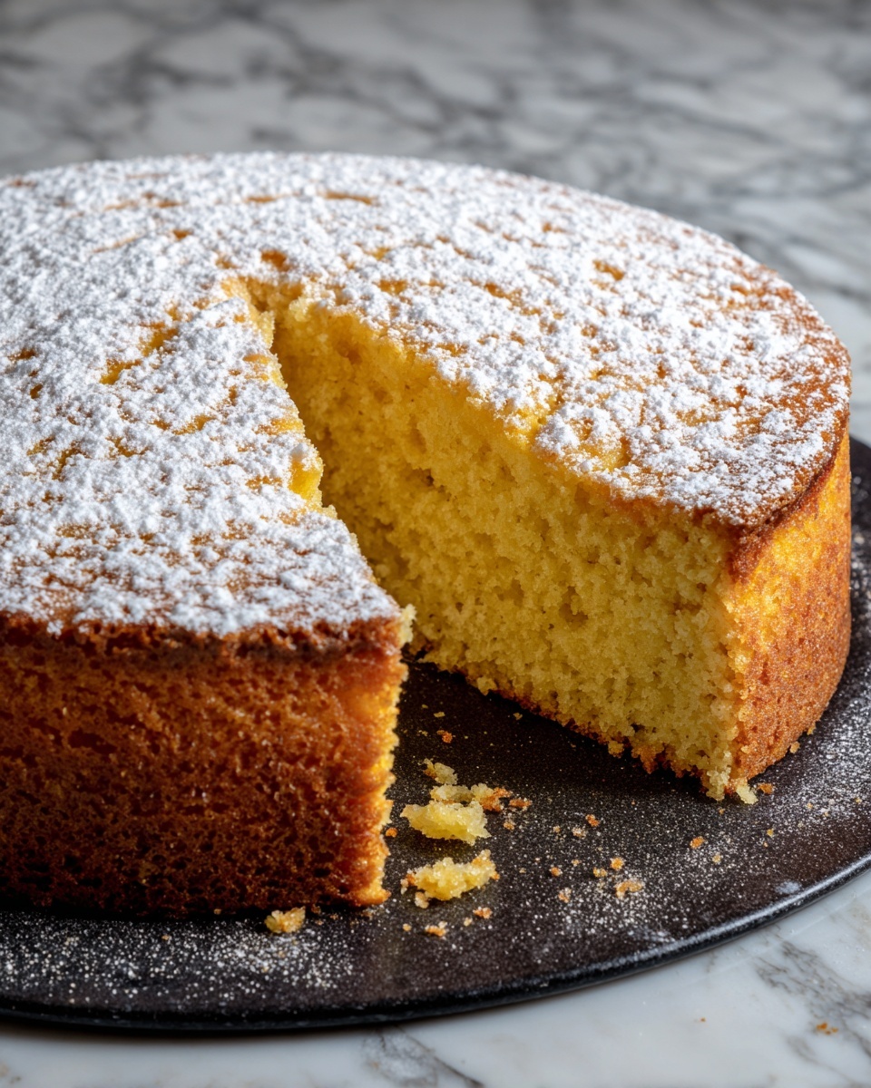 French Butter Cake Recipe - Recipe Image