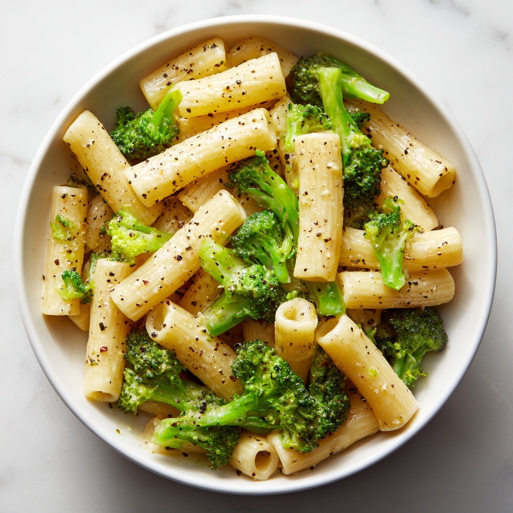 Creamy & Cheesy Broccoli Pasta Recipe - Recipe Image