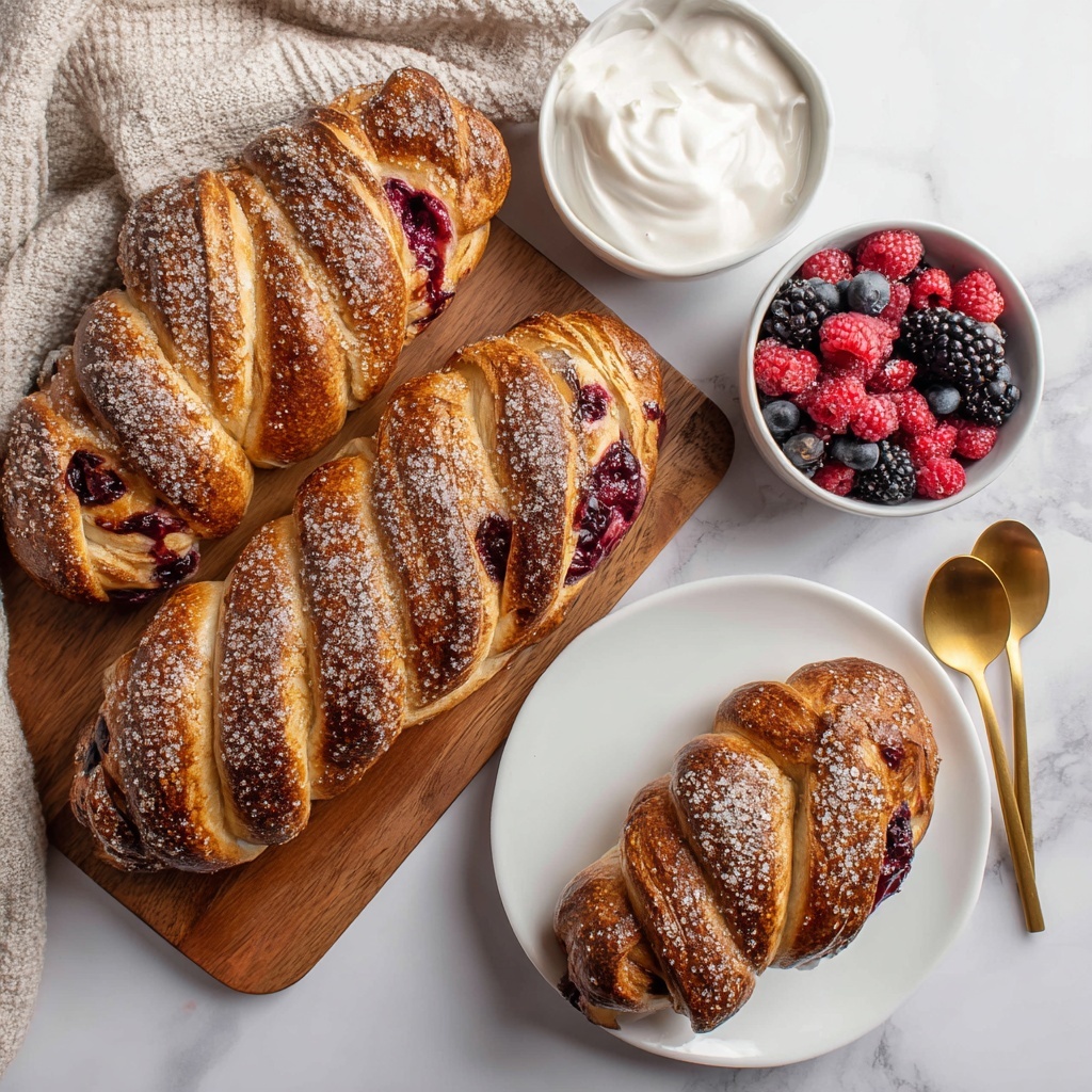 Berry Cream Cheese Danish Recipe - Recipe Image