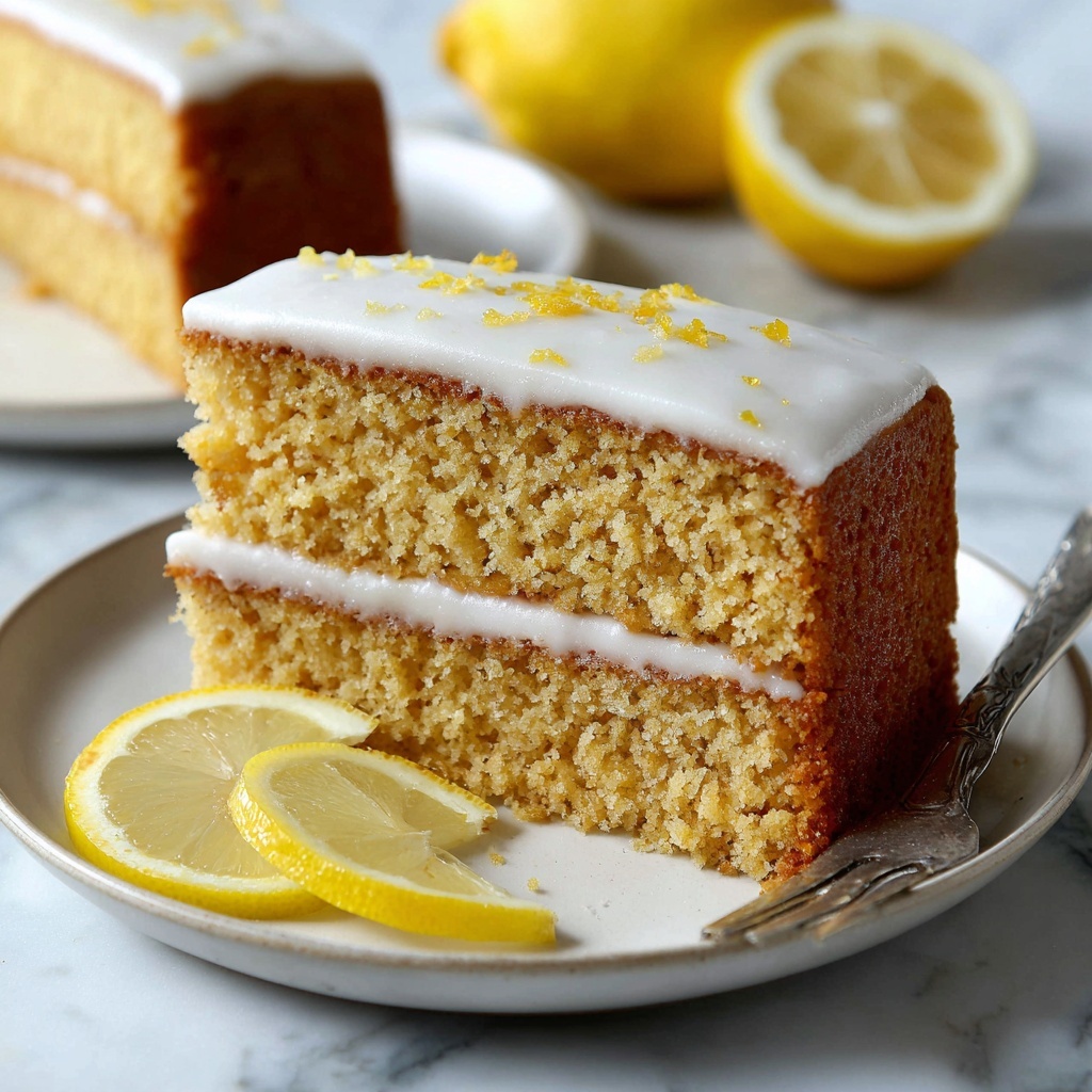 Moist Lemon Cake Recipe - Recipe Image