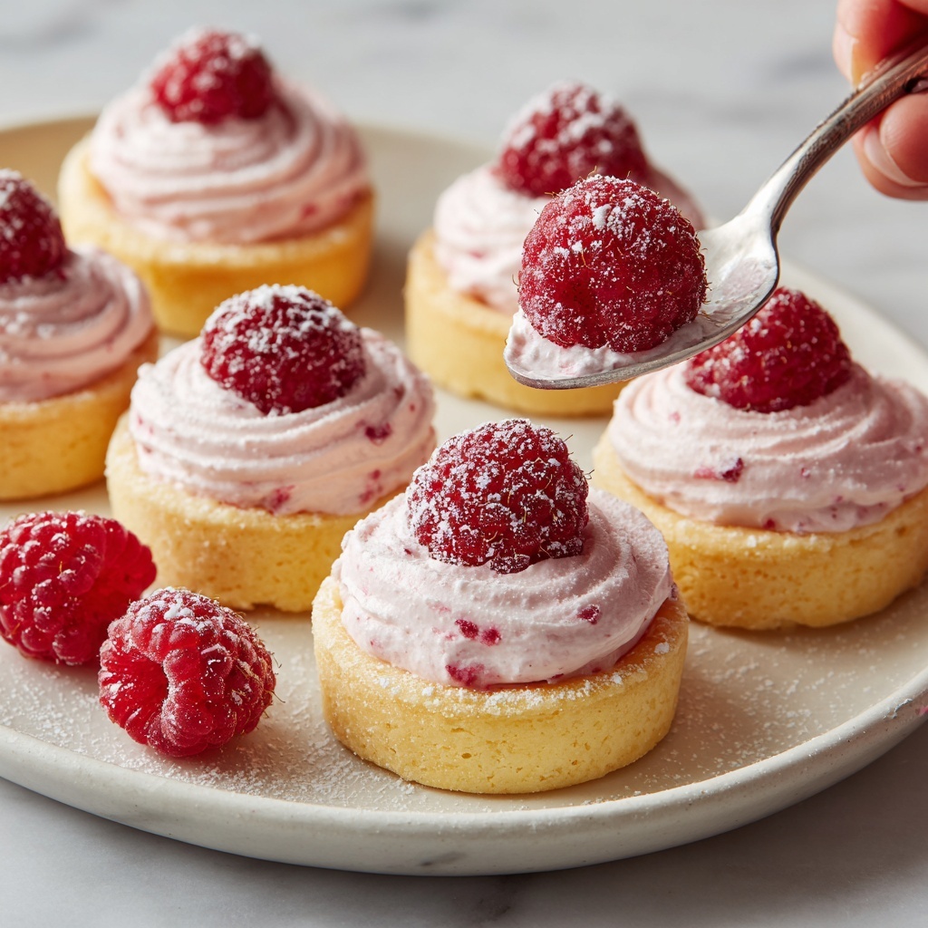 Deliciously Sweet Raspberry Cream Cheese Bites Recipe - Recipe Image