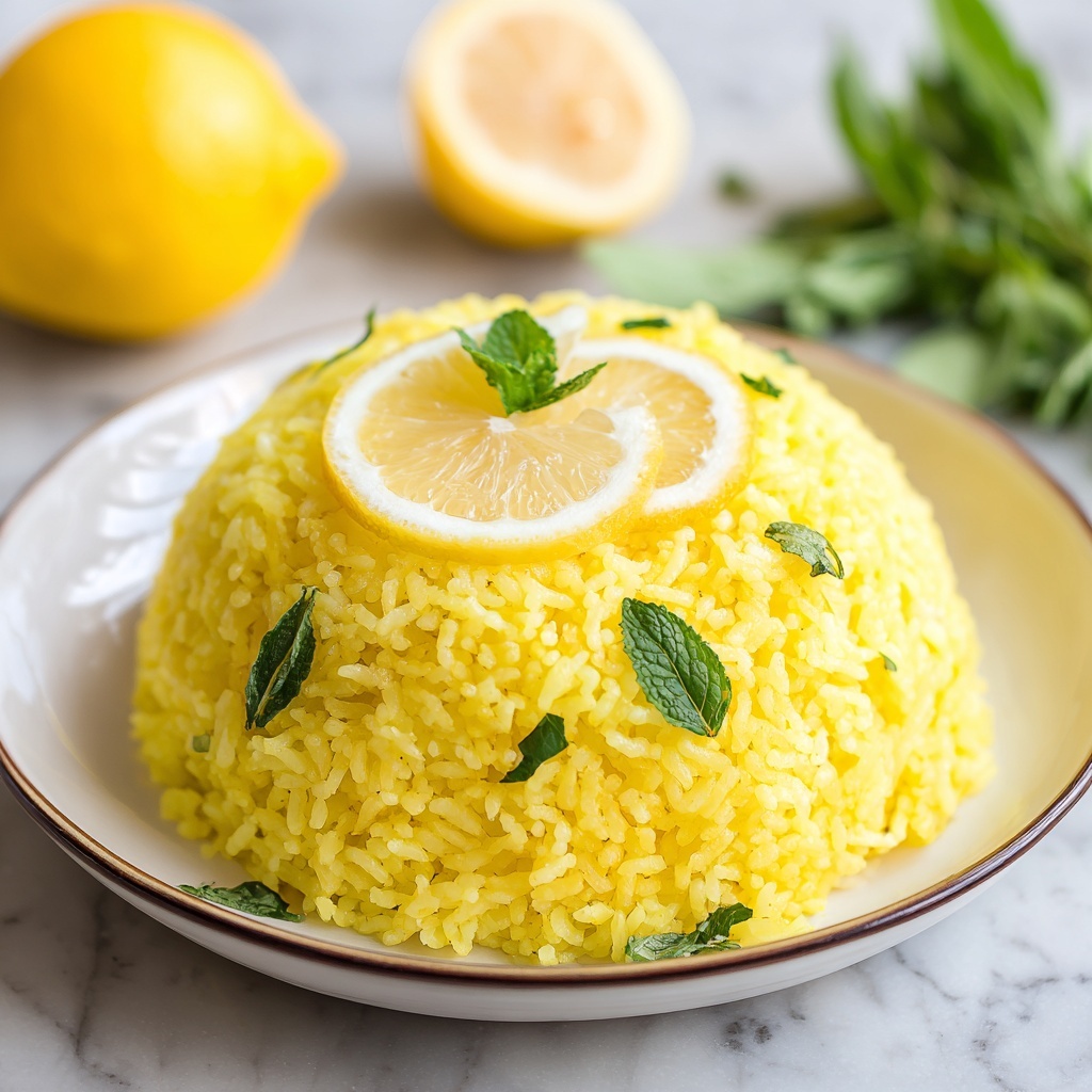 Easy and Delicious Lemon Rice Recipe - Recipe Image