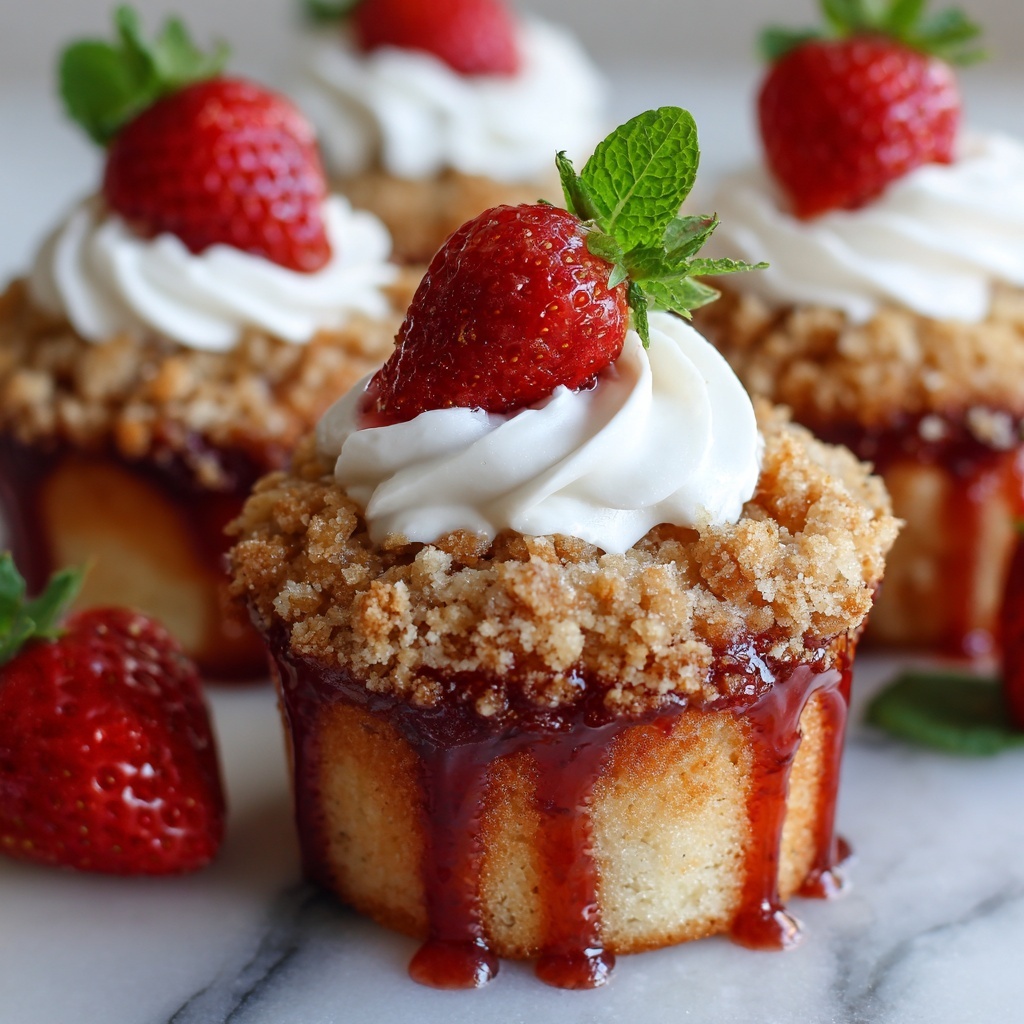 Strawberry Cream Cheese Muffins Recipe - Recipe Image