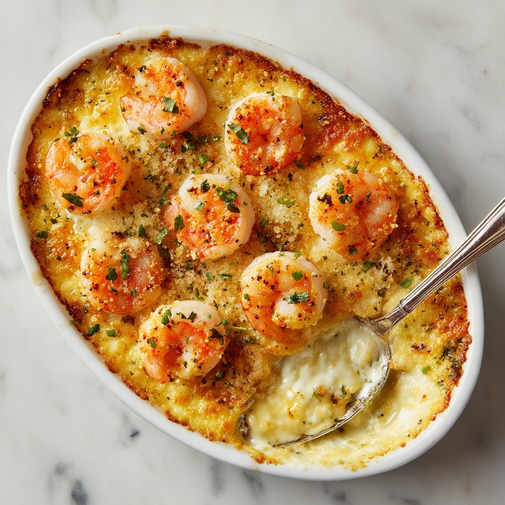 Baked Shrimp Scampi Pasta Recipe - Recipe Image