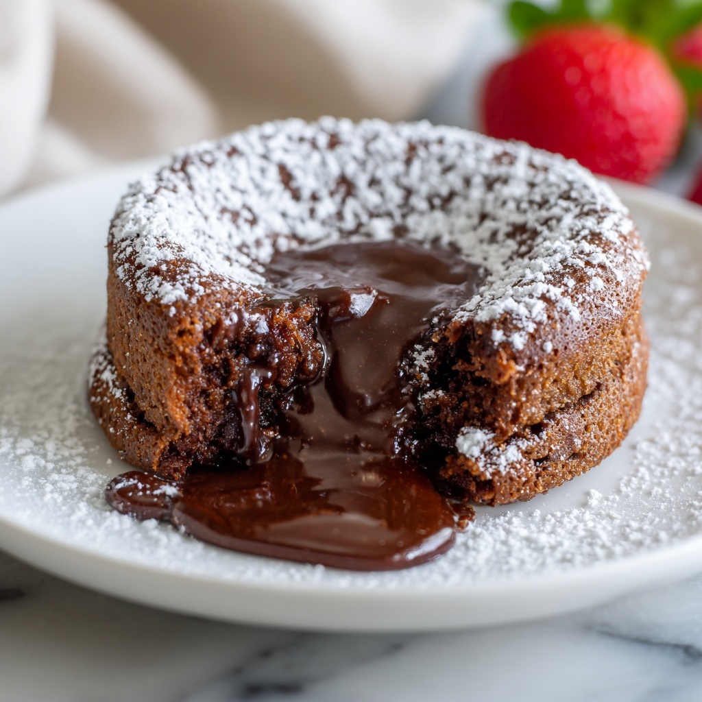 Air Fryer Lava Cake Recipe - Recipe Image