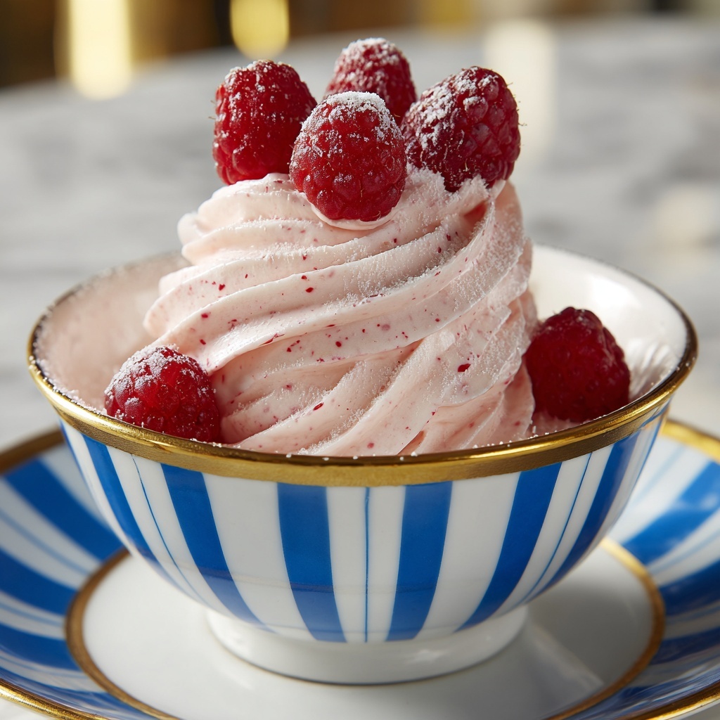 Raspberry Mousse Recipe - Recipe Image