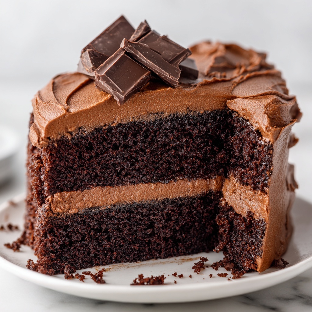 Small Chocolate Cake Recipe - Recipe Image