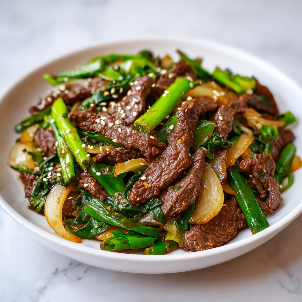 Beef and Onion Stir Fry Recipe - Recipe Image
