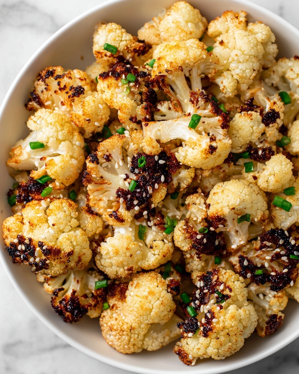 Sweet Spicy Baked Cauliflower Recipe - Recipe Image