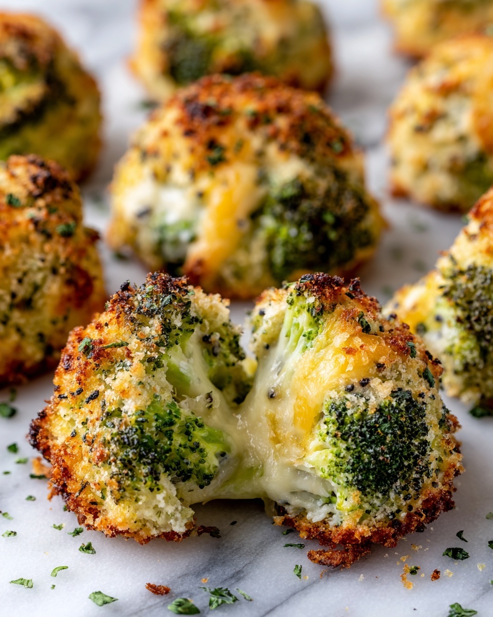 Baked Broccoli Cheese Balls Recipe - Recipe Image