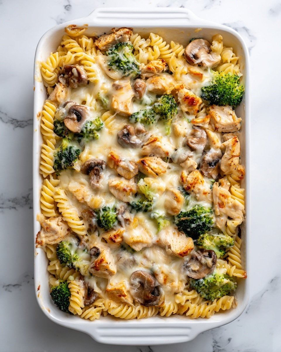 Healthier Broccoli Chicken Casserole Recipe - Recipe Image