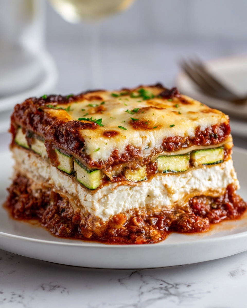 Zucchini Noodle Lasagna Recipe - Recipe Image