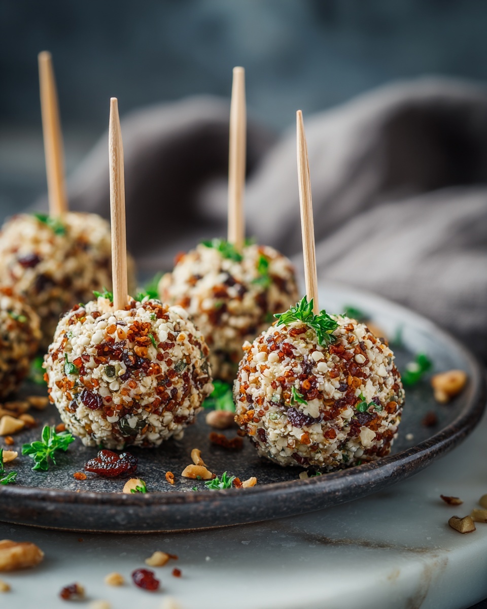 Mini Cheese Ball Bites Recipe - Recipe Image