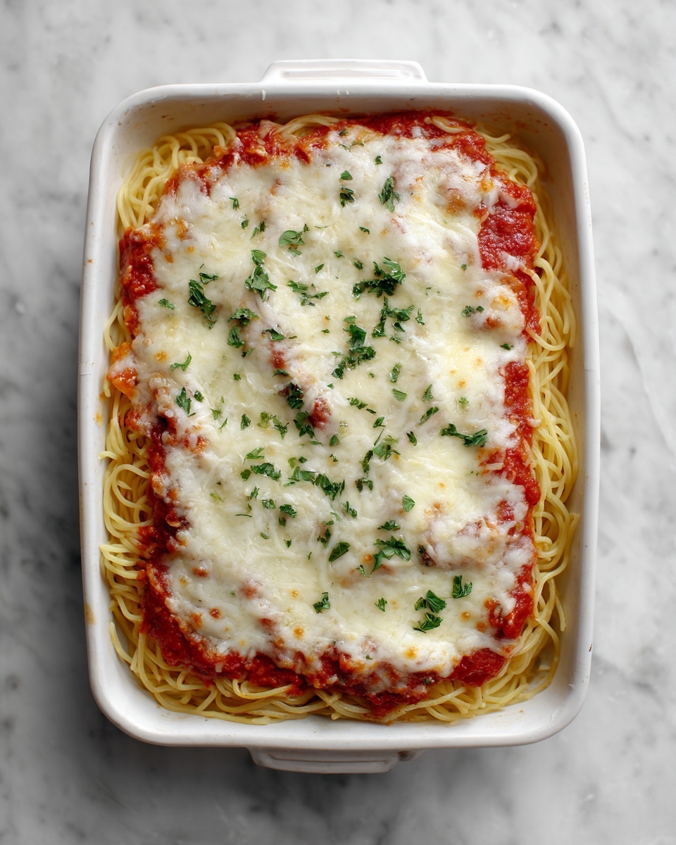 Baked Spaghetti with Cream Cheese Recipe - Recipe Image