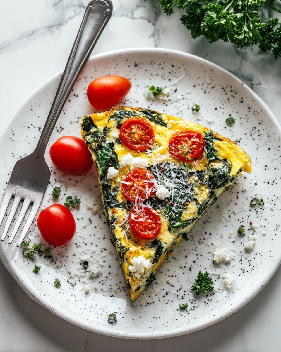 Healthy Vegetable Frittata Recipe - Recipe Image