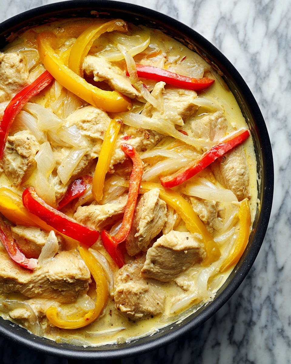 Creamy Pepperoncini Chicken Recipe - Recipe Image