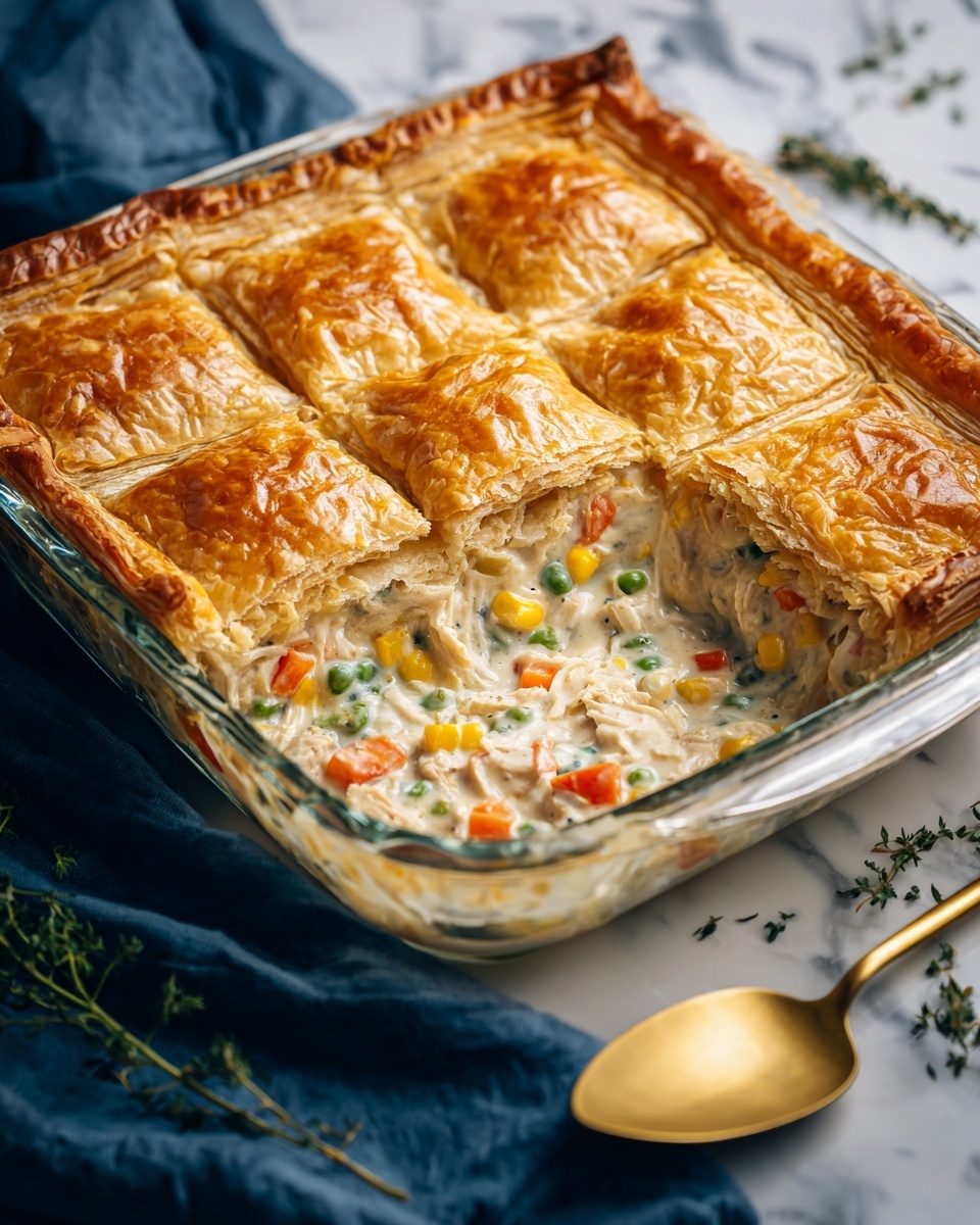 Individual Chicken Pot Pies Recipe - Recipe Image