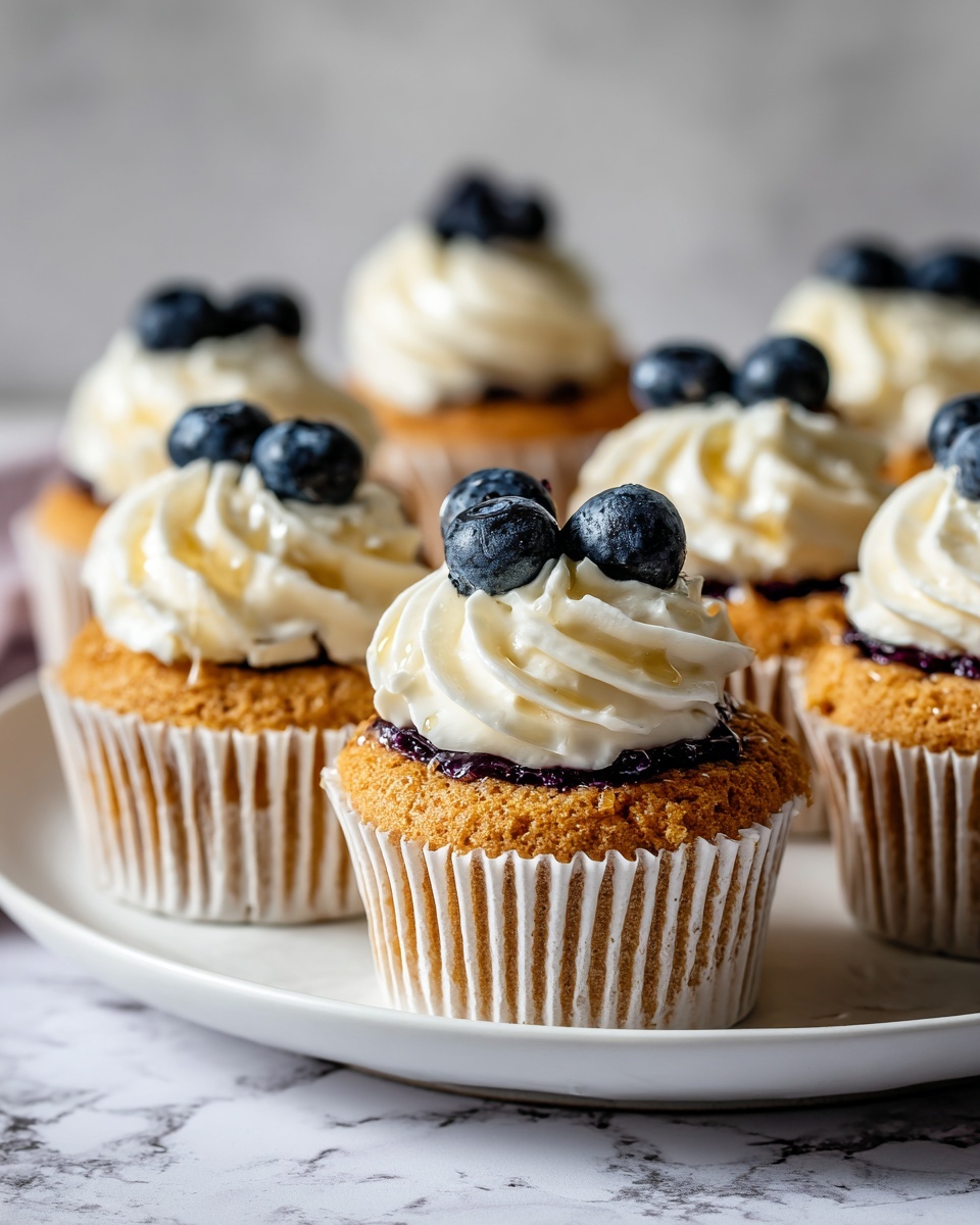 Blueberry Pancake Cupcakes Recipe - Recipe Image