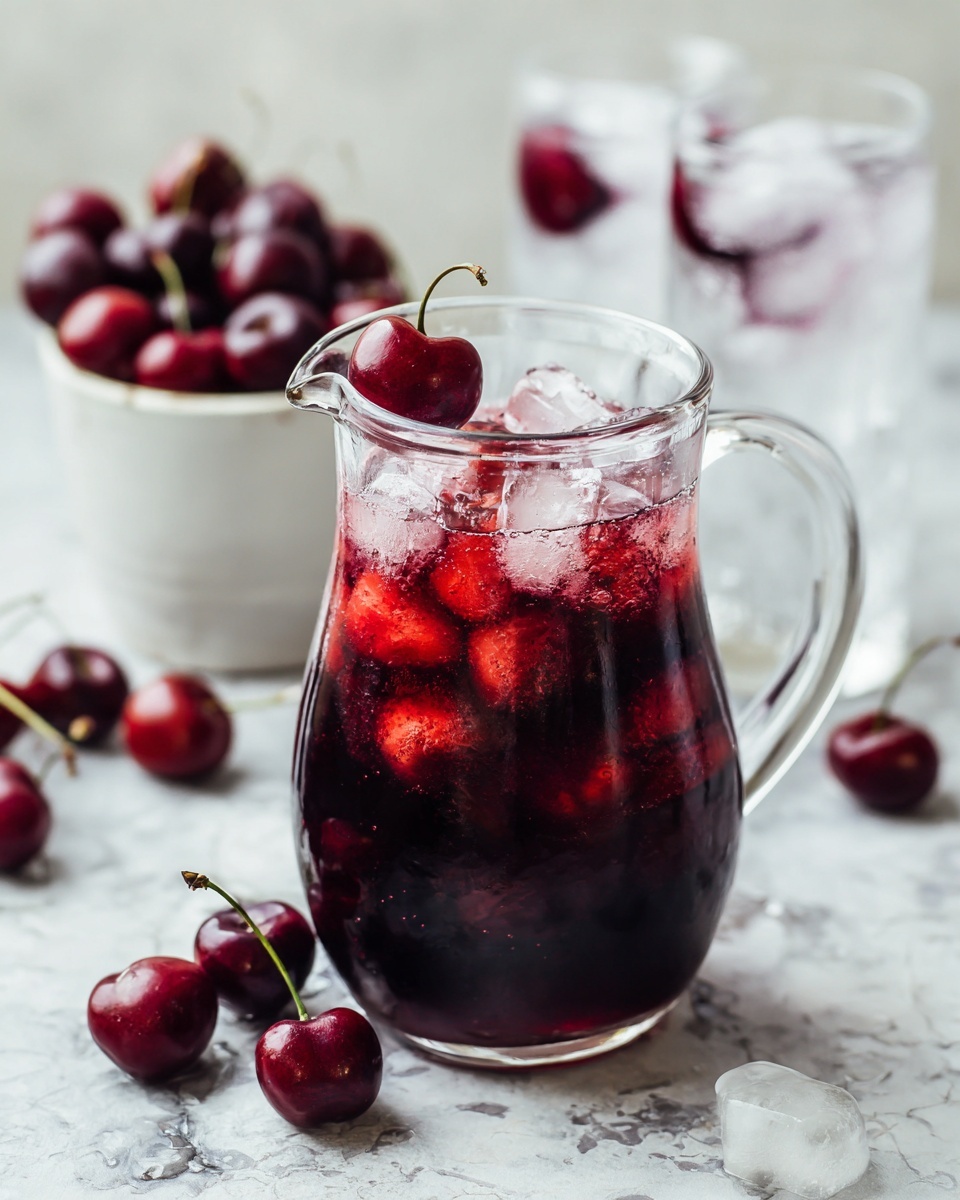 Cherry Pie Iced Tea Recipe - Recipe Image