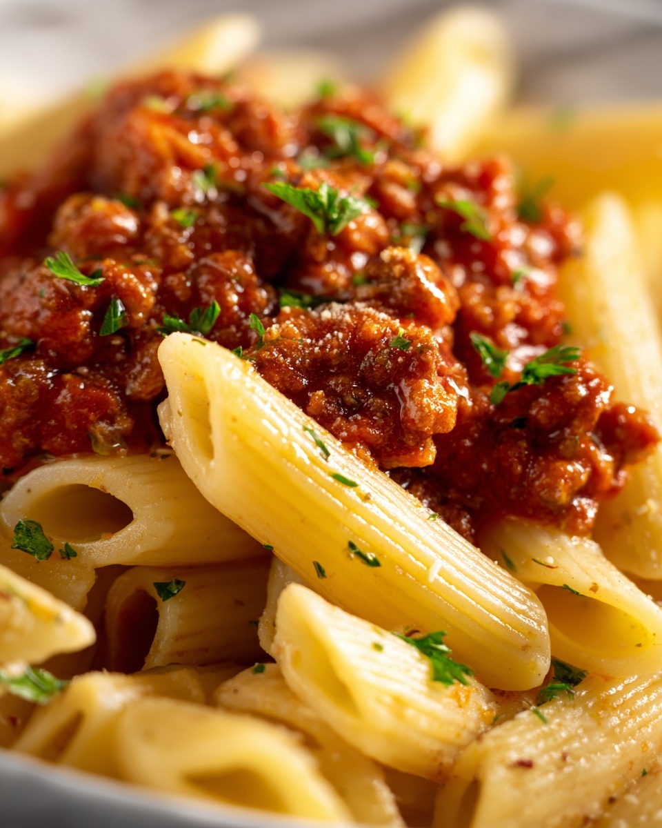 One Pot Sloppy Joe Pasta Recipe - Recipe Image