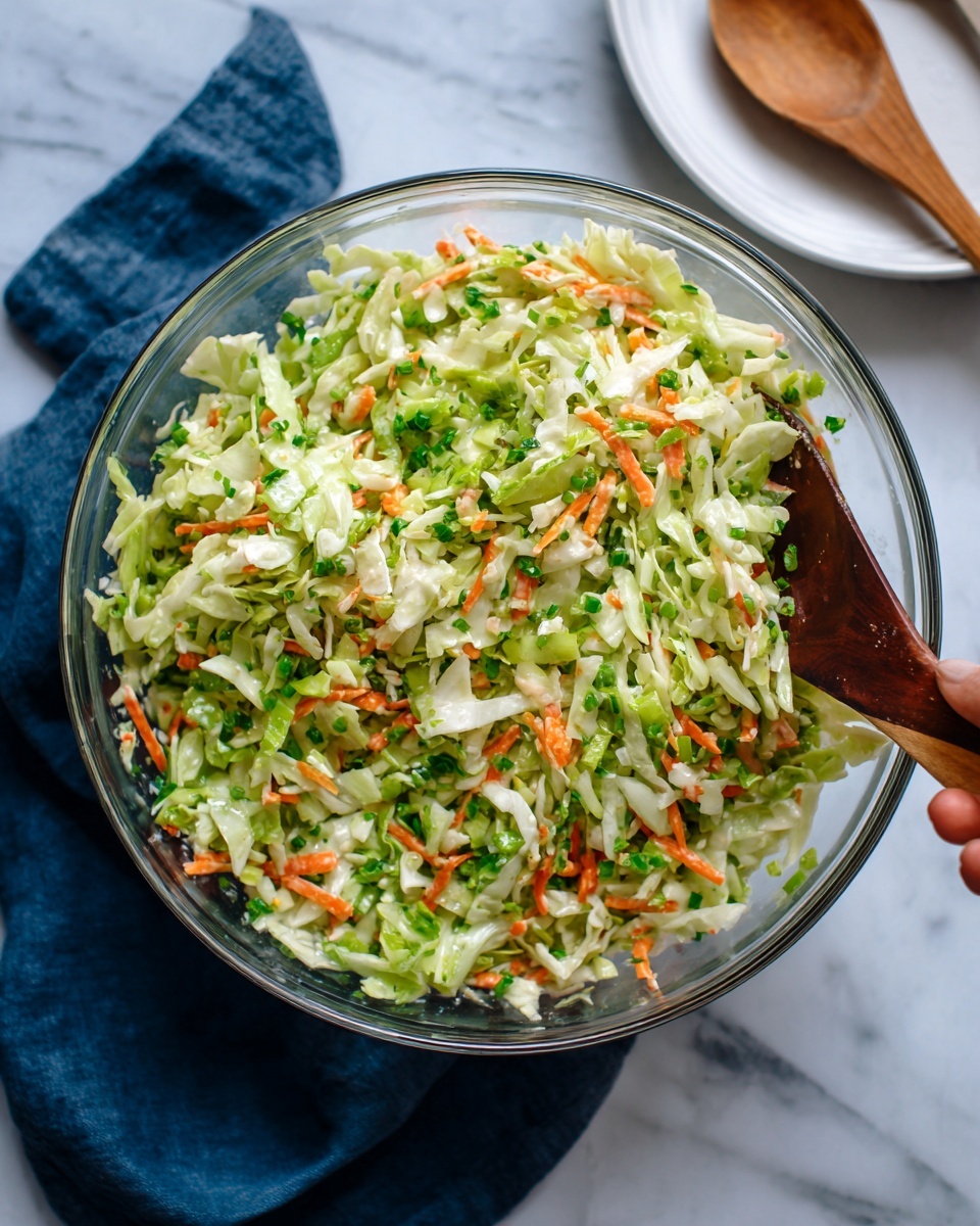 Pennsylvania Dutch Pepper Cabbage (Crisp & Sweet) Recipe - Recipe Image