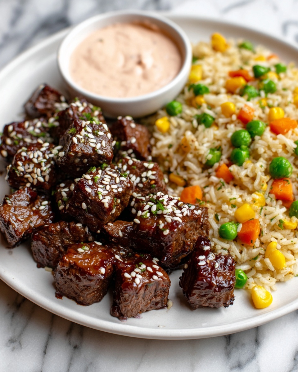 Easy Hibachi Steak with Fried Rice Recipe - Recipe Image