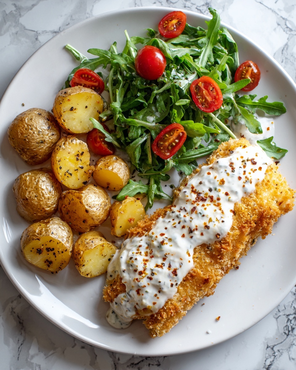 Crispy Hot Honey Feta Chicken Recipe - Recipe Image