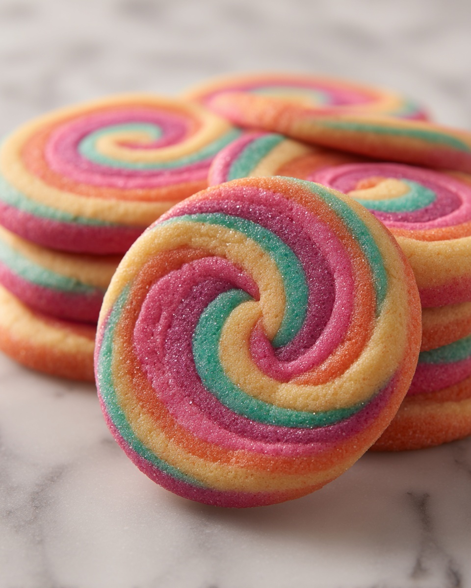 Rainbow Sugar Cookies Recipe - Recipe Image