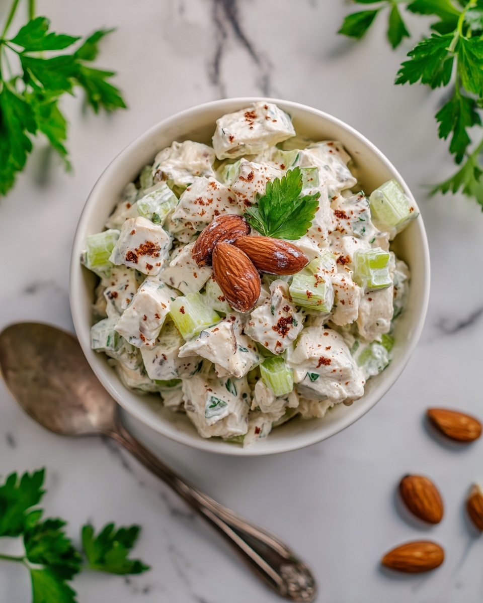 Creamy Cajun Spiced Chicken Salad Recipe - Recipe Image