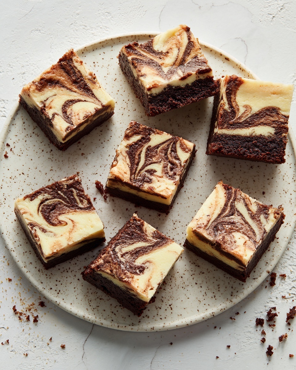 Mocha Swirl Brownies Recipe - Recipe Image