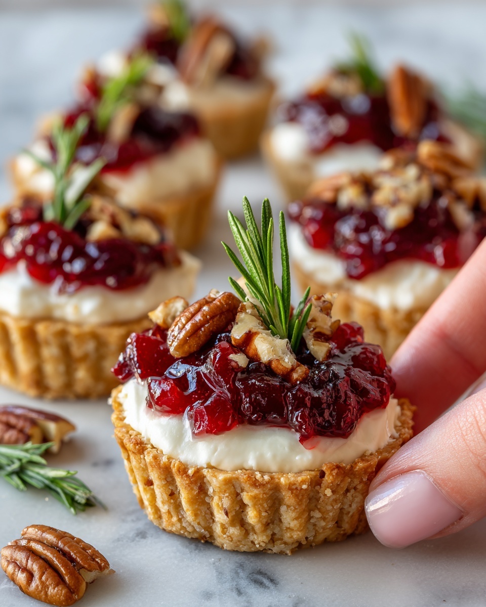 Cranberry Brie Bites Recipe - Recipe Image