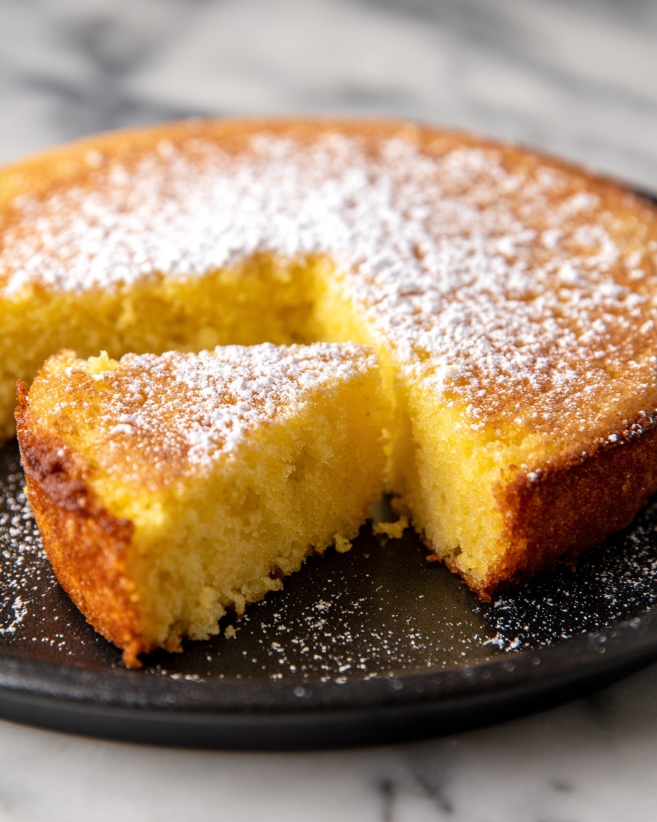 French Butter Cake Recipe - Recipe Image