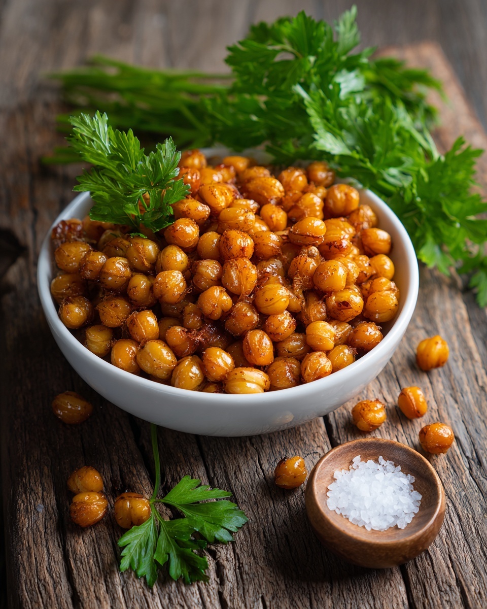 Spicy Roasted Chickpeas Recipe - Recipe Image